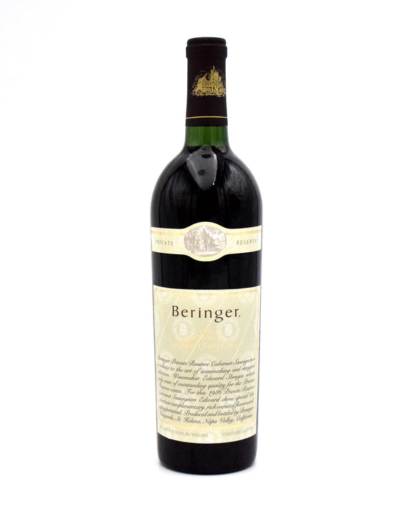 1986 Beringer Vineyards Private Reserve Cabernet Sauvignon