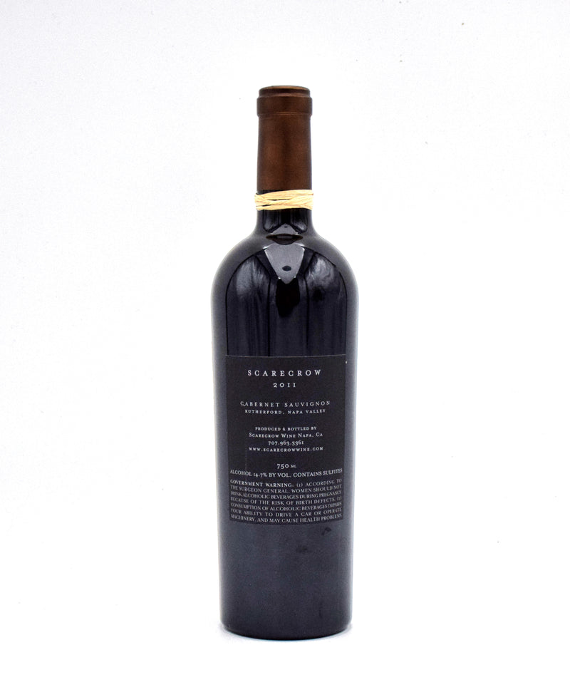 2011 Scarecrow Cabernet Sauvignon (Slightly Scuffed Label)