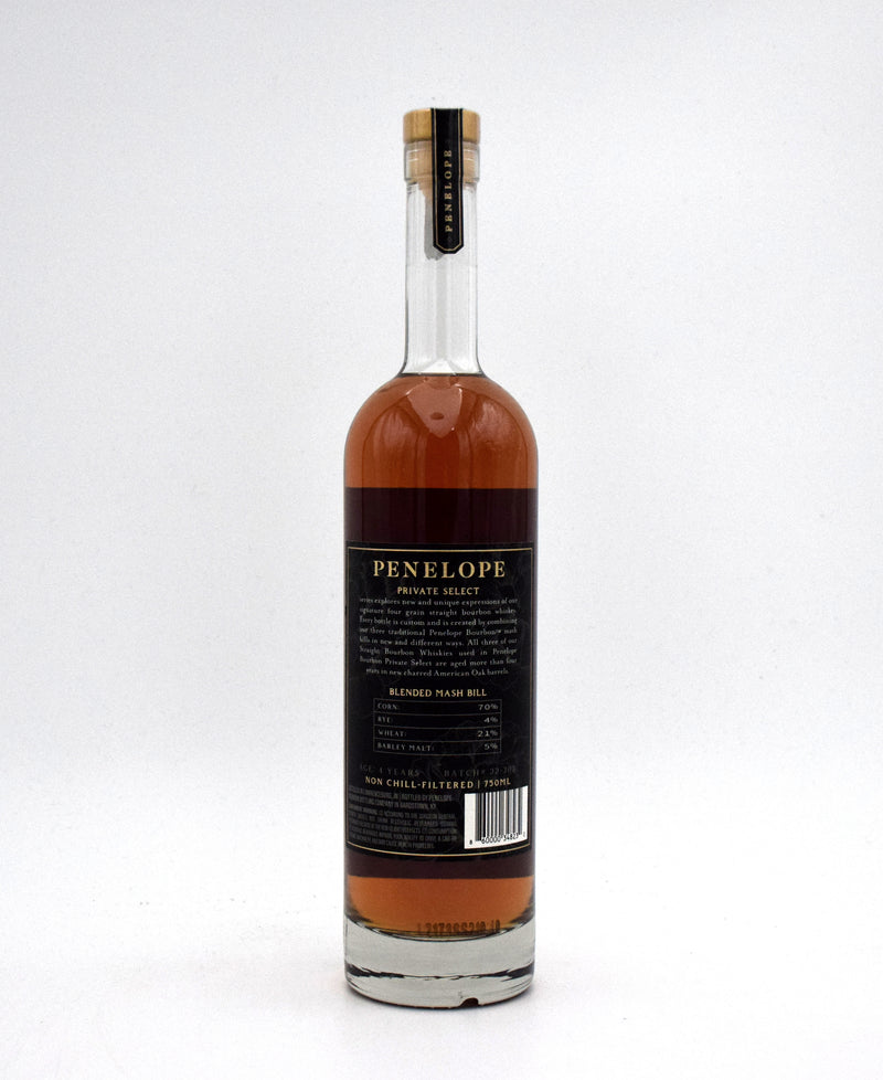 Penelope 'Private Select: Four Grain' Barrel Strength Bourbon