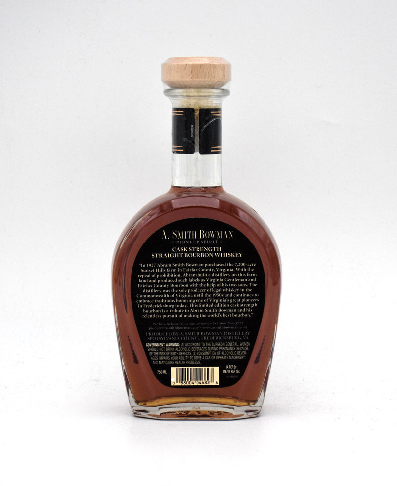 A. Smith Bowman Cask Strength Virginia Bourbon (Batch 3)