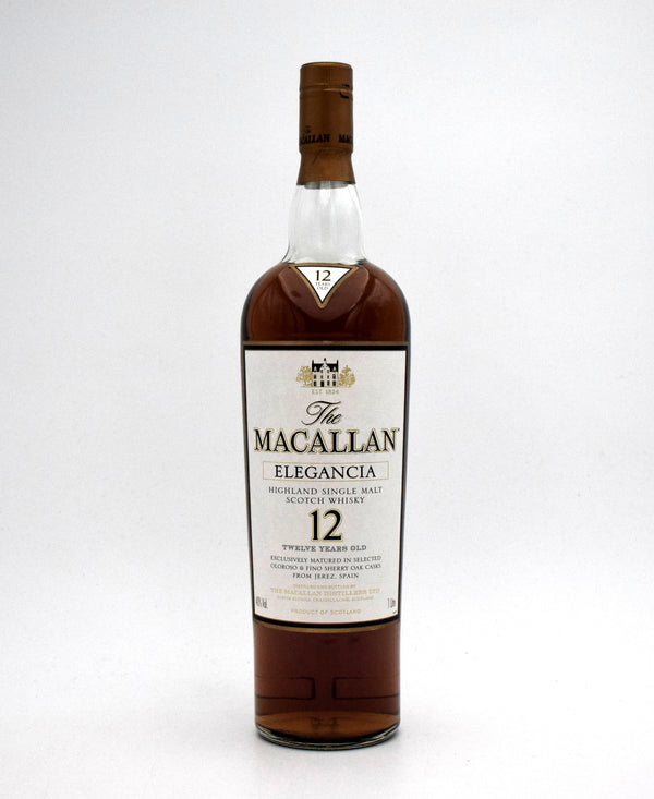 Macallan Elegancia 12 Year Single Malt Scotch (1L) (Travel Retail Exclusive)