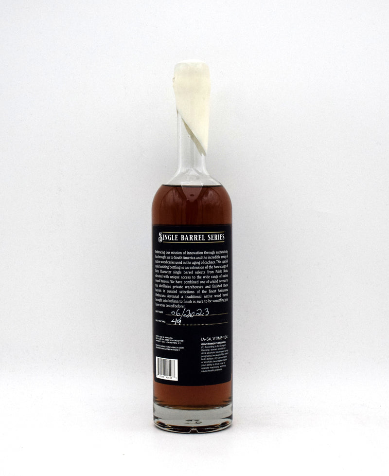 Rare Character Single Barrel Series 'NYC Spirits Guru' Straight Rye Whiskey