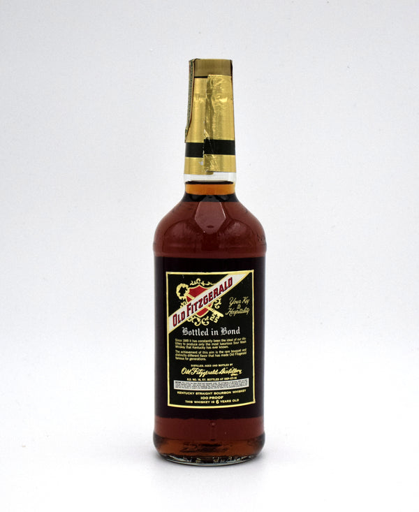 Old Fitzgerald 6 Year Old Bottled In Bond Bourbon (1974 Vintage) (Slightly Torn Tax Strip)