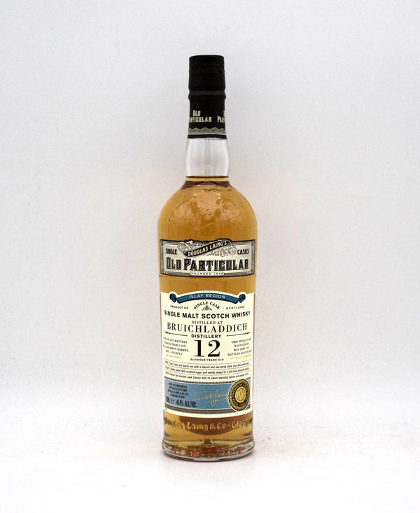 Old Particular 'Bruichladdich' 12 Year Single Malt Scotch (2005 Release)