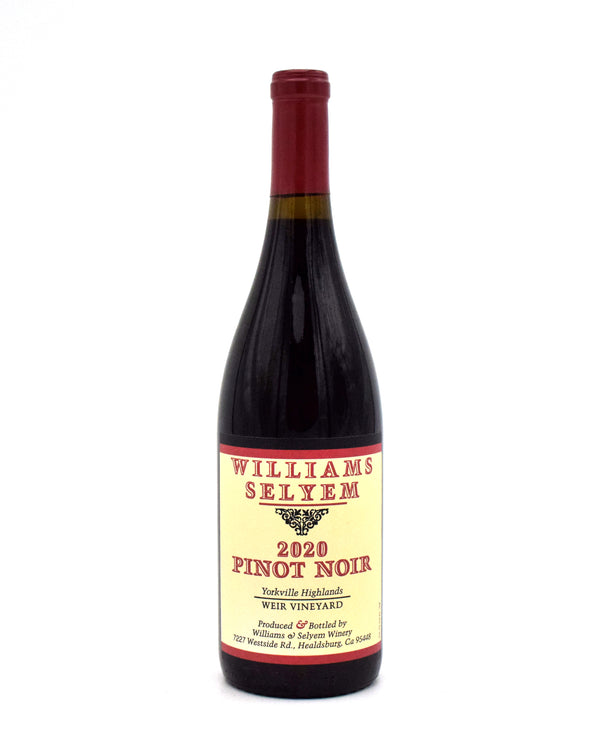 2020 Williams Selyem Weir Vineyard Pinot Noir