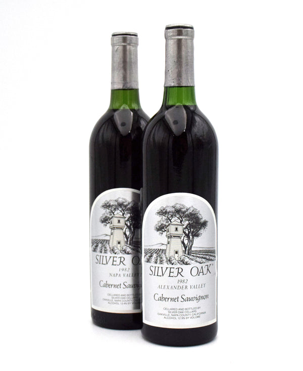 1982 Silver Oak Cellars Alexander Valley Cabernet Sauvignon (Slightly Corroded Capsules)