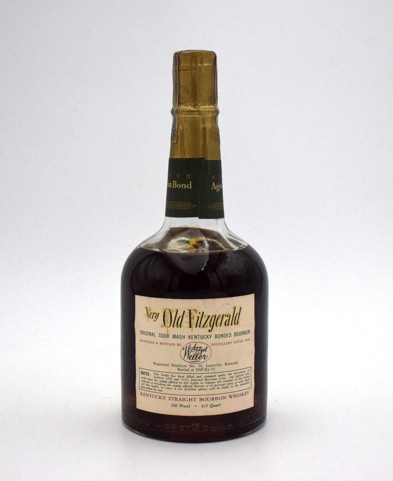 Very Old Fitzgerald 'Bottled in Bond' 8 Year Old Bourbon (1960 Vintage)