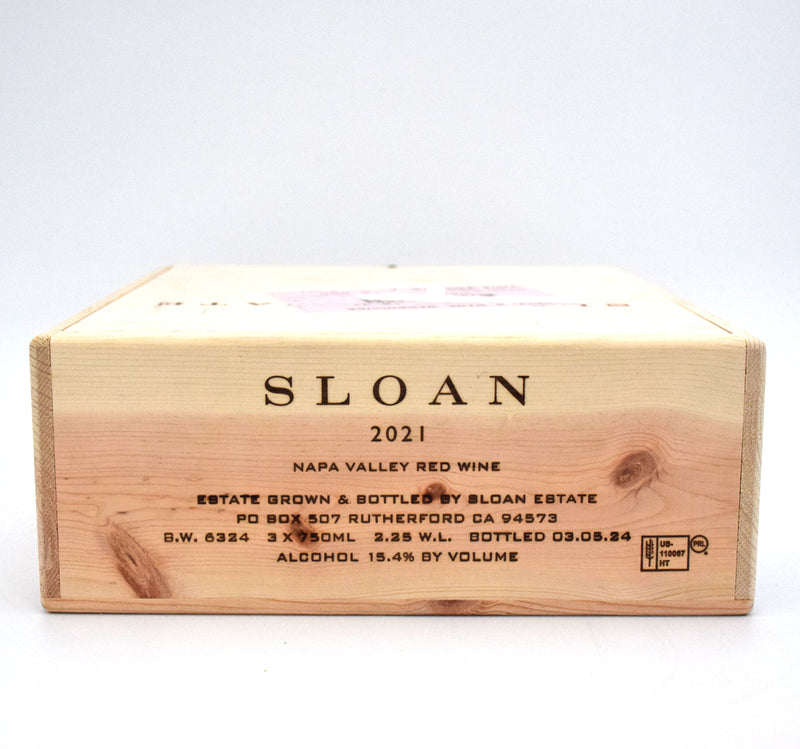2021 Sloan Proprietary Red (Case of 3 Bottles)
