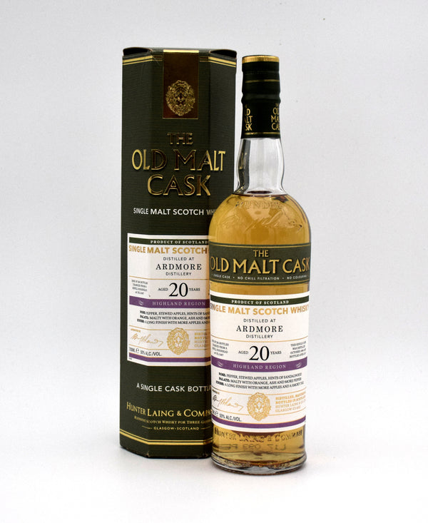 Ardmore 'The Old Malt Cask' 20 Year Old Single Malt Scotch Whisky (1996 Release)