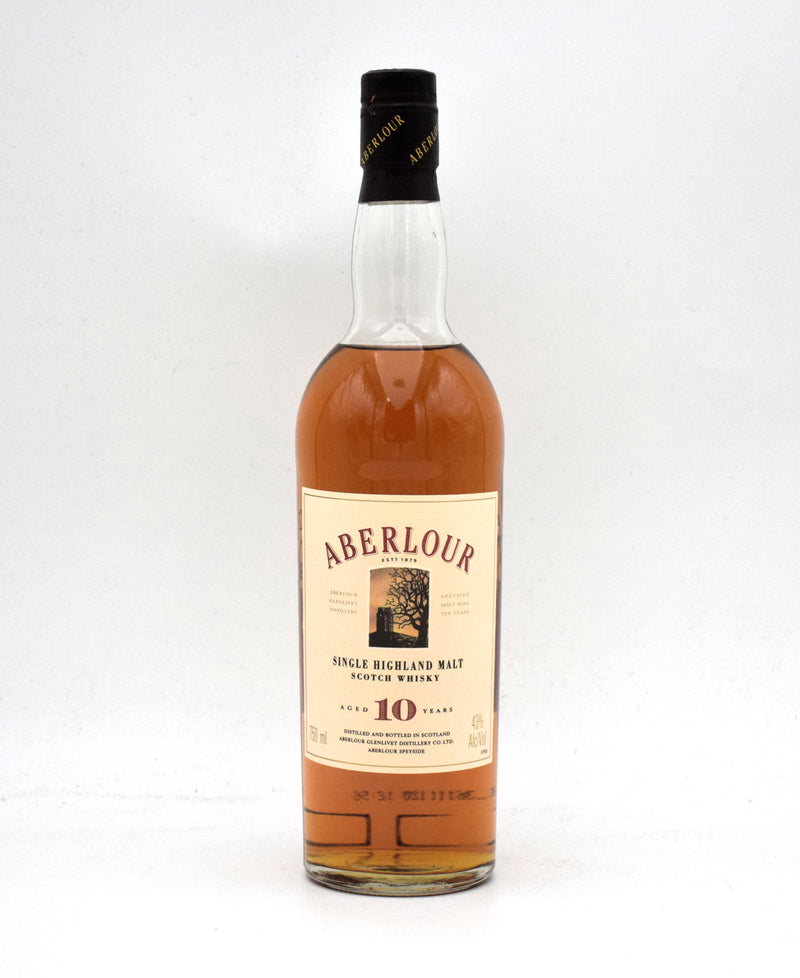Aberlour 10 Year Single Highland Malt Scotch (Discontinued Older Version)