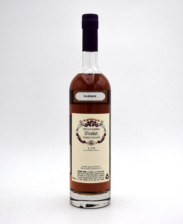 Willett Family Estate 10 Year Bourbon Barrel Number 3820 (Palenque)