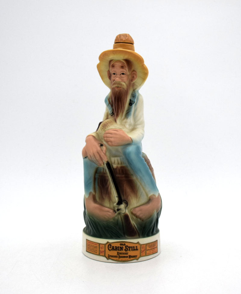 Old Cabin Still 6 Year Old Hillbilly Decanter - 1969 Vintage Old Cabin Still 6 Year Old Hillbilly Decanter - 1969 Vintage