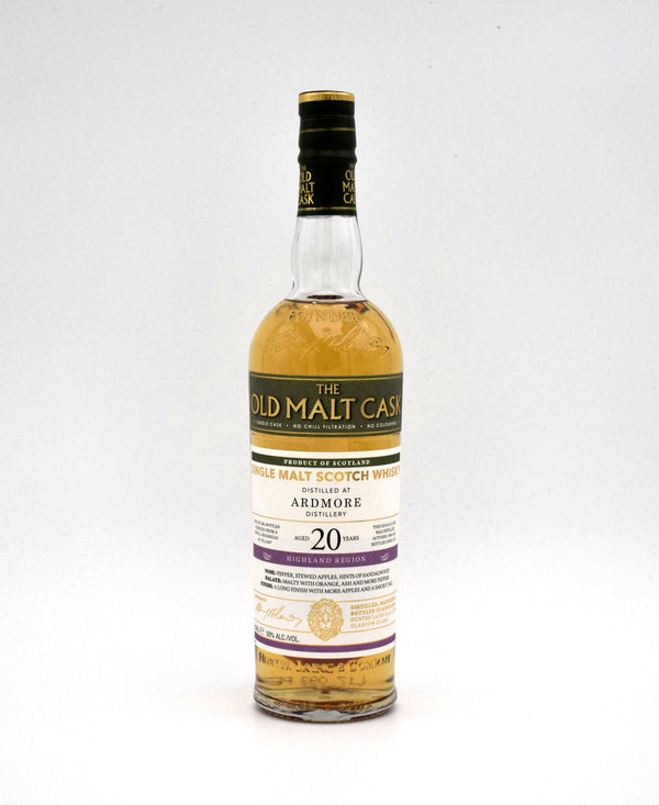 Ardmore 'The Old Malt Cask' 20 Year Old Single Malt Scotch Whisky (1996 Release)