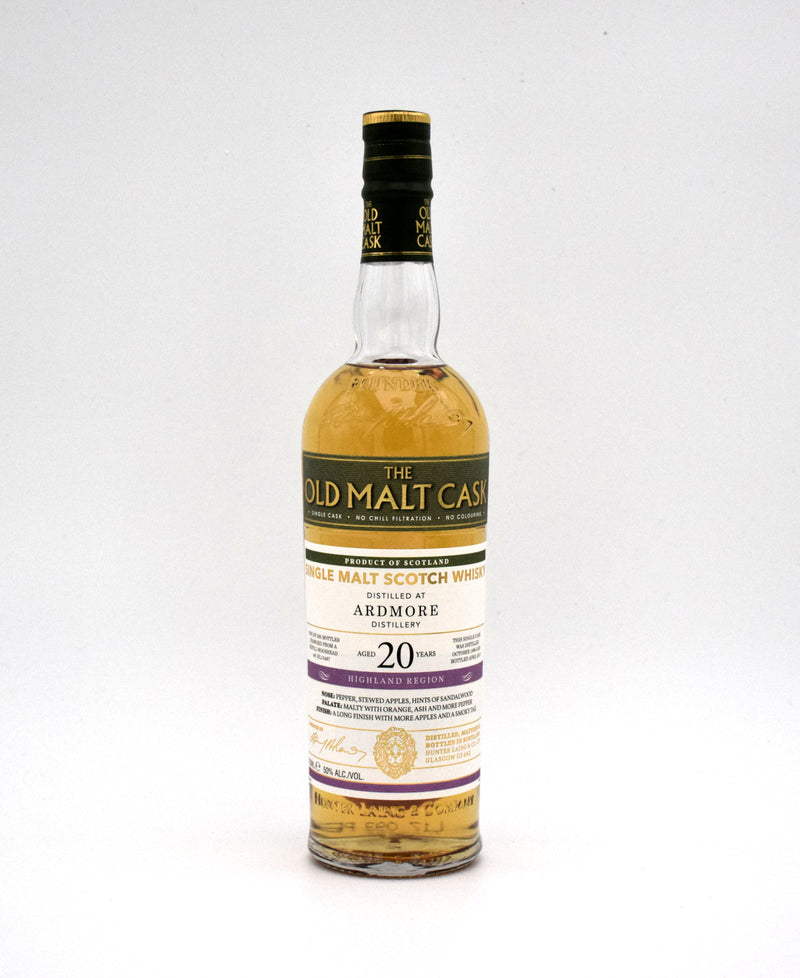Ardmore 'The Old Malt Cask' 20 Year Old Single Malt Scotch Whisky (1996 Release)