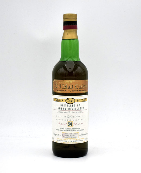 Tamdhu 'The Old Malt Cask' 34 Year Single Malt Scotch Whisky (1967 Release)