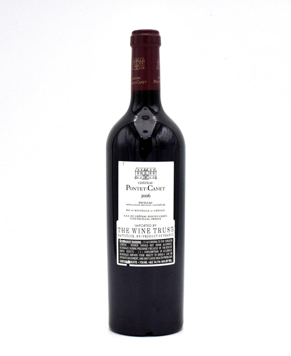 2016 Chateau Pontet Canet