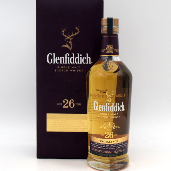 Glenfiddich 26 Year 'Excellence' Single Malt Scotch – FineLiquors
