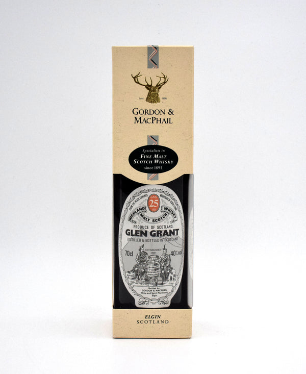 Gordon & MacPhail 'Glen Grant' 25 Year Single Malt Scotch (1970's Bottling)