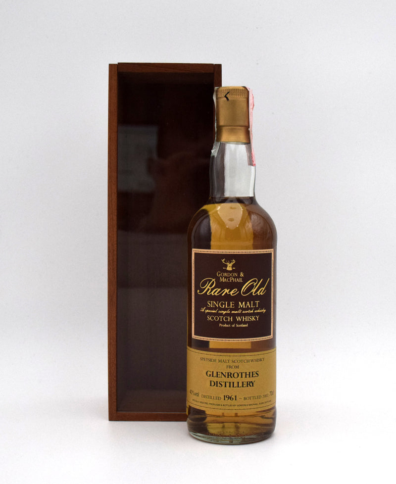Gordon & MacPhail 'Rare Old' Glenrothes 41 Year Single Malt Scotch (1961 Release)
