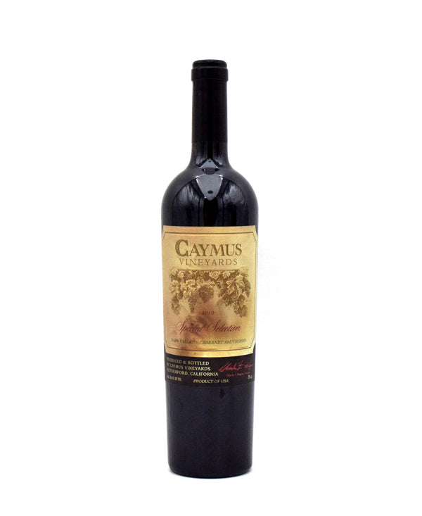 2010 Caymus Special Selection Cabernet Sauvignon (Heavily Stained Labels)