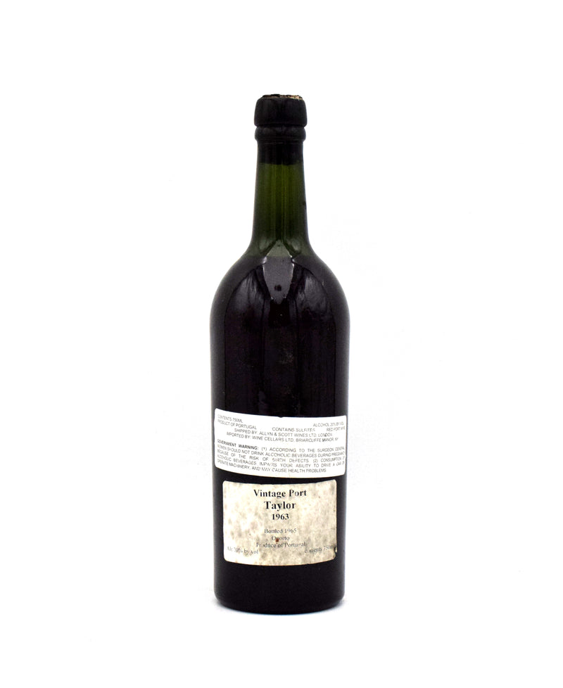 1963 Taylor Fladgate Vintage Port