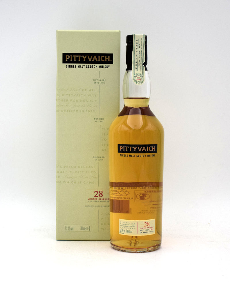 Pittyvaich 28 Year Single Malt Scotch (2018 Special Release)