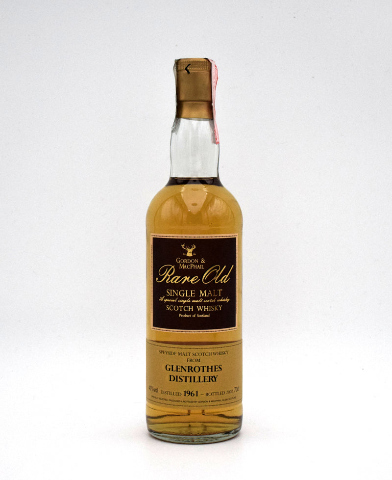 Gordon & MacPhail 'Rare Old' Glenrothes 41 Year Single Malt Scotch (1961 Release)