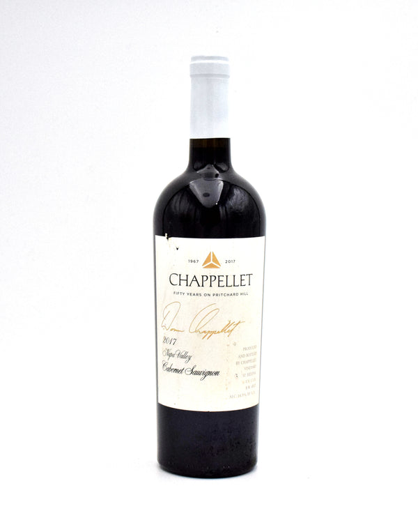 2017 Chappellet Signature Cabernet Sauvignon (Slightly Torn/Scuffed Labels)