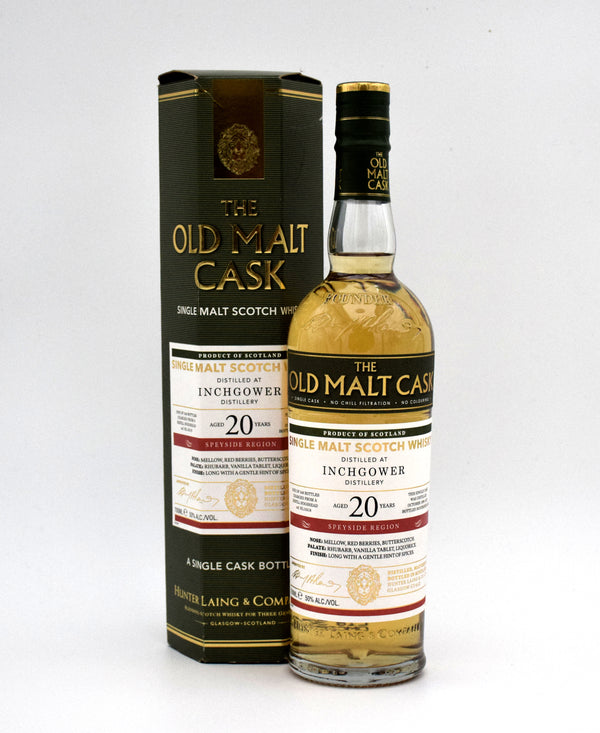 Inchgower 'The Old Malt Cask' 20 Year Old Single Malt Scotch Whisky (1998 Release)