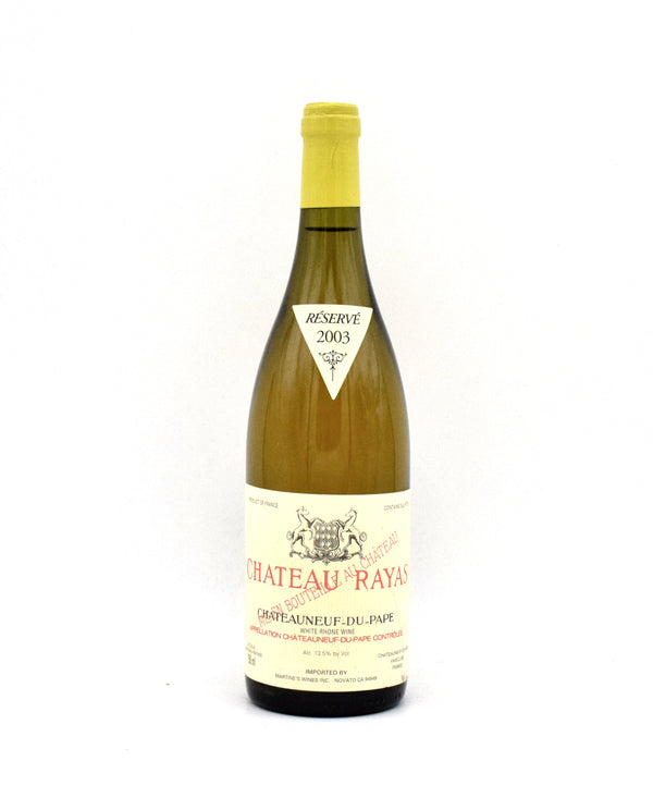 2003 Chateau Rayas Chateauneuf-du-Pape Reserve Blanc