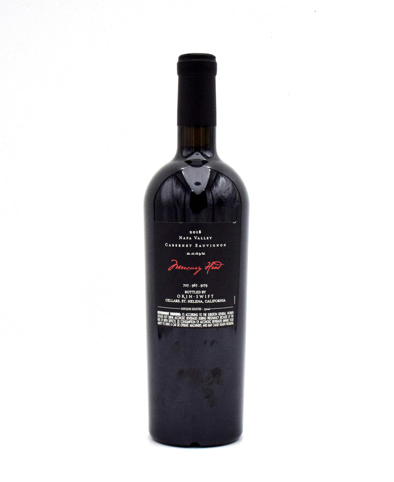 2018 Orin Swift Mercury Head Cabernet Sauvignon