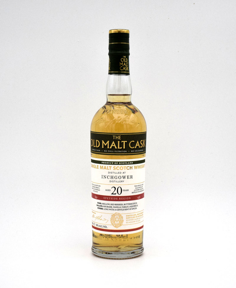 Inchgower 'The Old Malt Cask' 20 Year Old Single Malt Scotch Whisky (1998 Release)