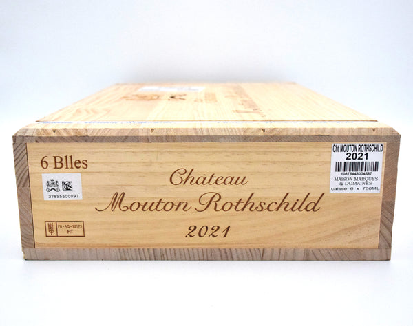 2021 Chateau Mouton Rothschild (Case of 6 Bottles)