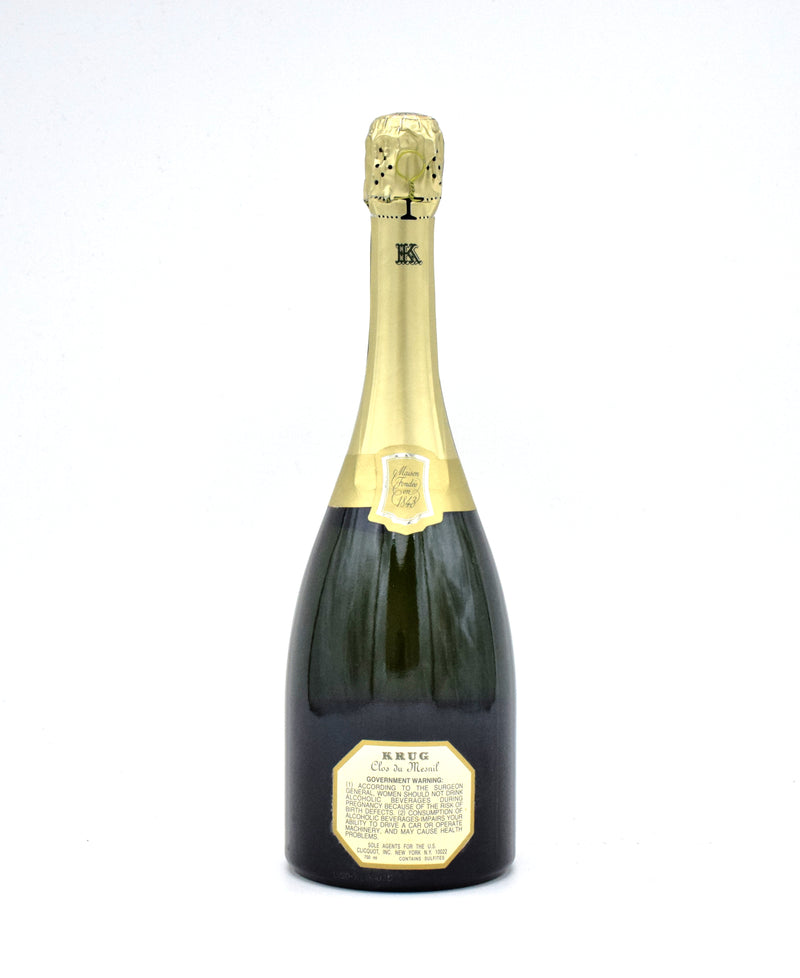 1990 Krug Clos du Mesnil Blanc de Blancs Brut (w/ wooden Box)