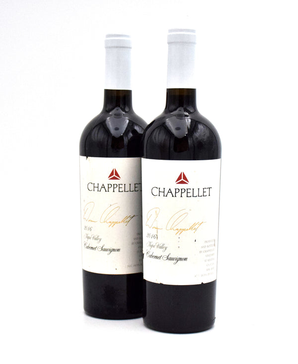 2016 Chappellet Signature Cabernet Sauvignon (Slightly Torn/Scuffed Labels)