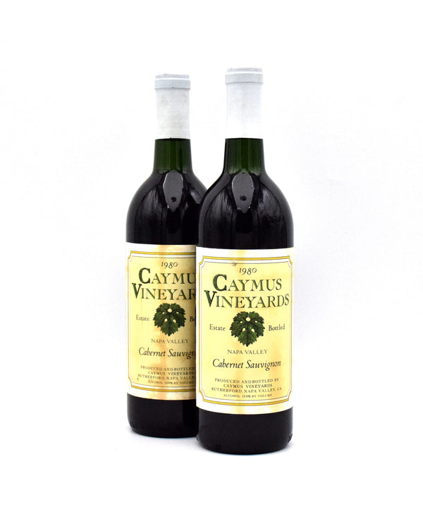 1980 Caymus Vineyards Cabernet Sauvignon
