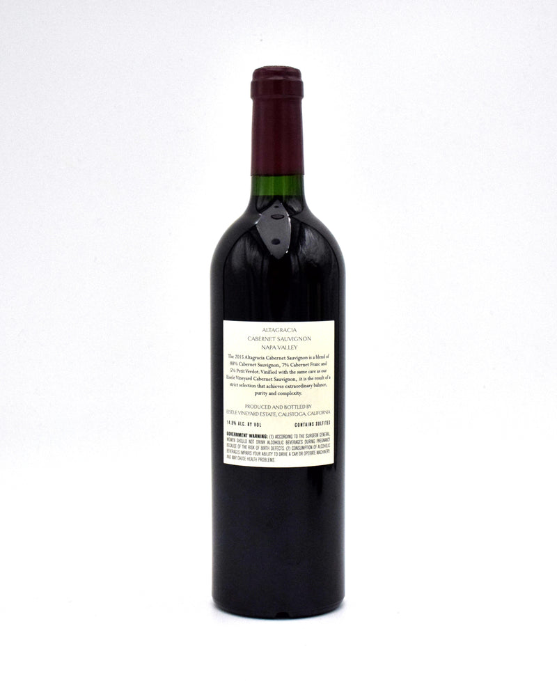 2015 Eisele Vineyard 'Altagracia' Cabernet Sauvignon