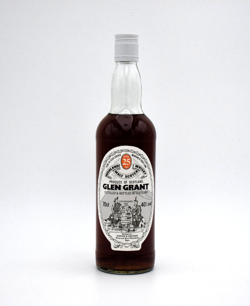 Gordon & MacPhail 'Glen Grant' 25 Year Single Malt Scotch (1970's Bottling)