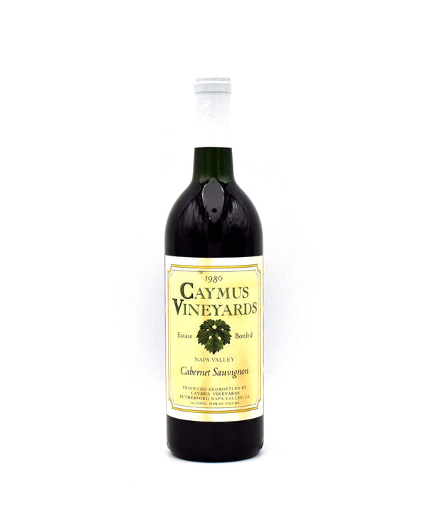1980 Caymus Vineyards Cabernet Sauvignon