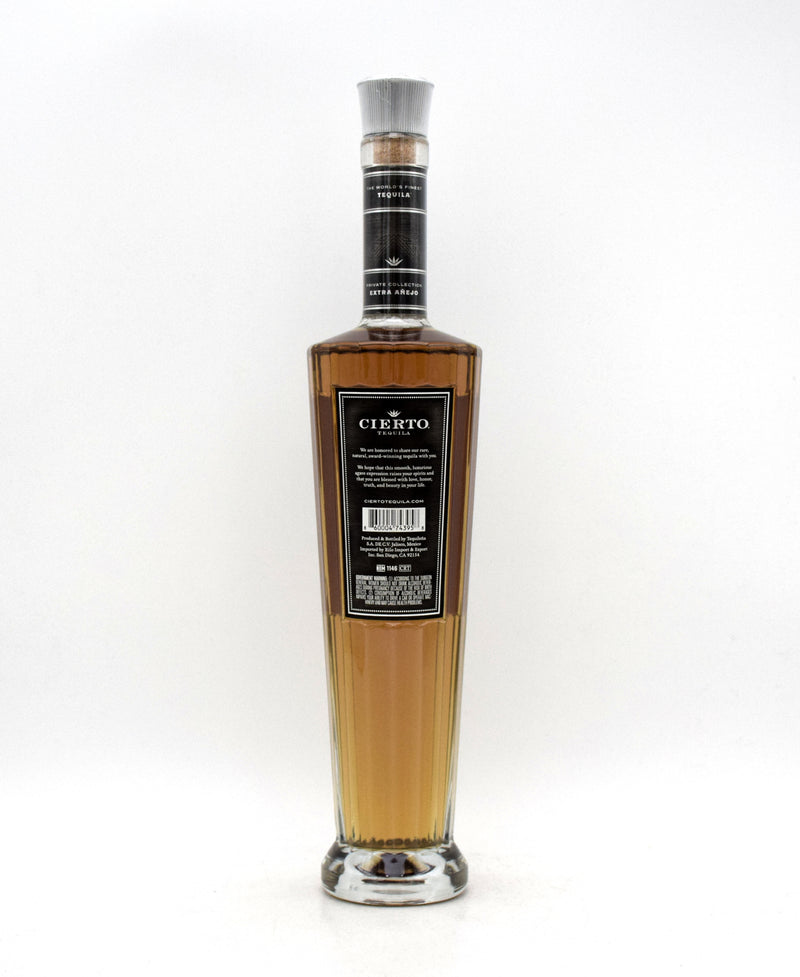 Cierto Private Collection Extra Anejo Tequila