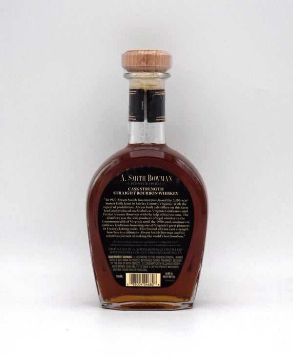 A. Smith Bowman Cask Strength (141.1 Proof) Bourbon (Batch 1)