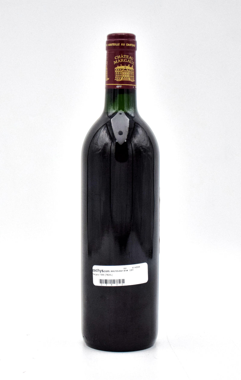 1986 Chateau Margaux (Pristine Condition)