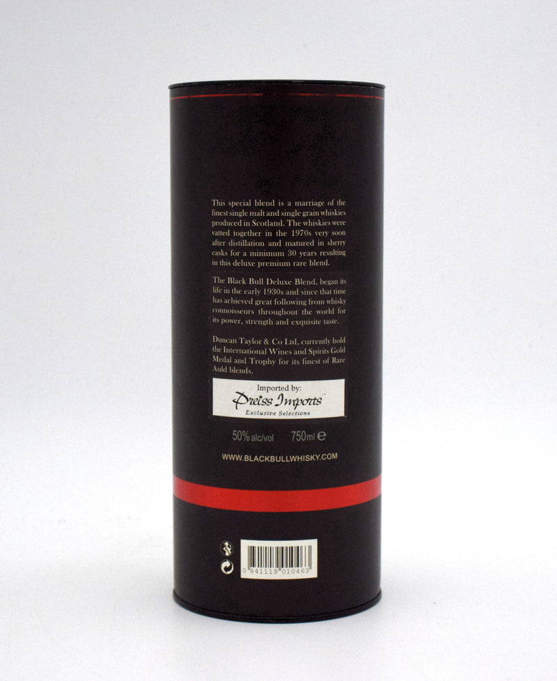 Duncan Taylor 'Black Bull' 30 Year Deluxe Blended Scotch (Older Bottling)