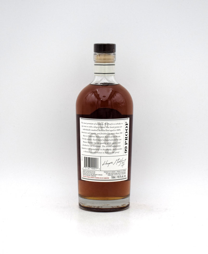 Wayne Gretzky Ninety Nine Proof Canadian Whisky