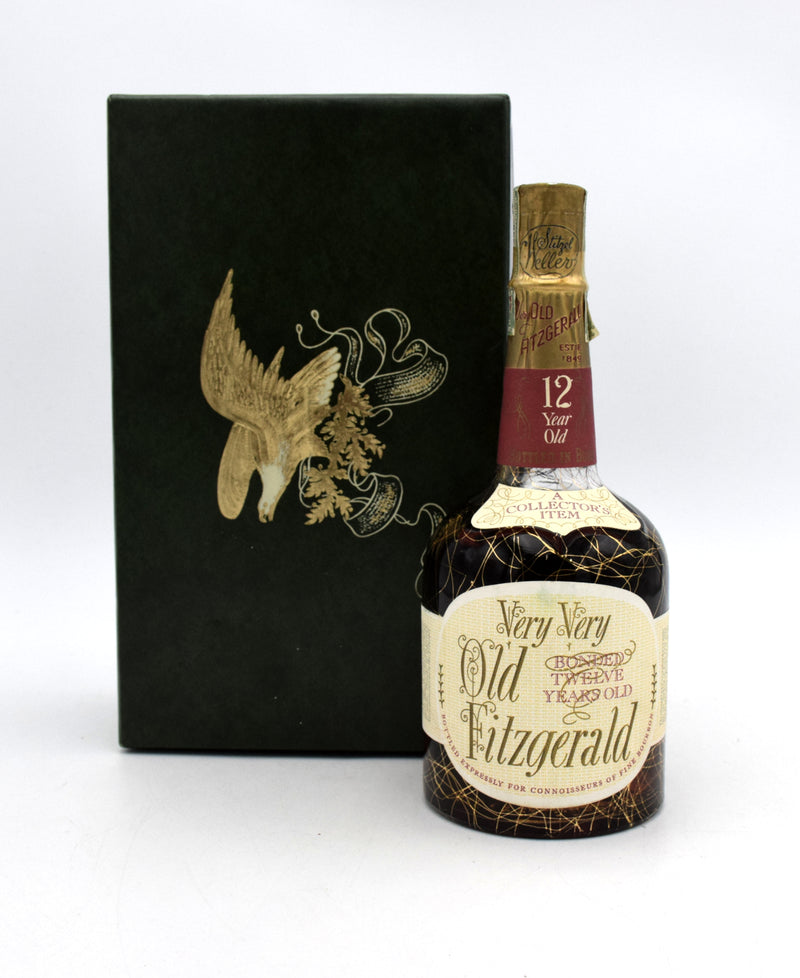 Very Very Old Fitzgerald 12 Year Old 'Velvet Gift Set with Glasses