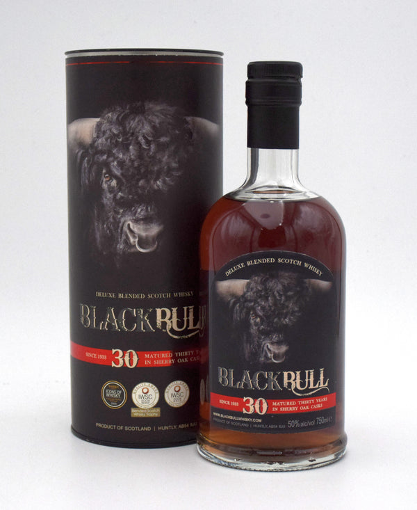 Duncan Taylor 'Black Bull' 30 Year Deluxe Blended Scotch (Older Bottling)