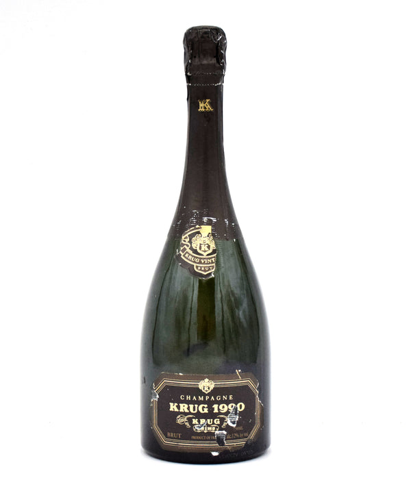 1990 Krug Vintage Brut (No Box) (Slightly Torn Label)