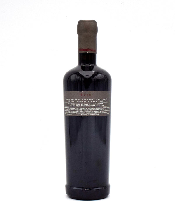 2012 Cade Reserve Cabernet Sauvignon