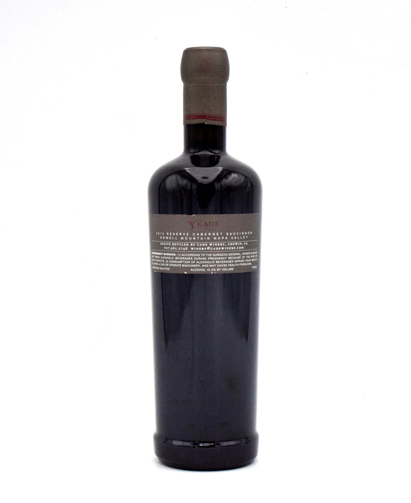 2012 Cade Reserve Cabernet Sauvignon