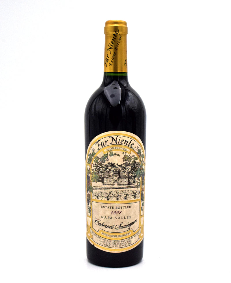 1998 Far Niente Estate Bottled Cabernet Sauvignon